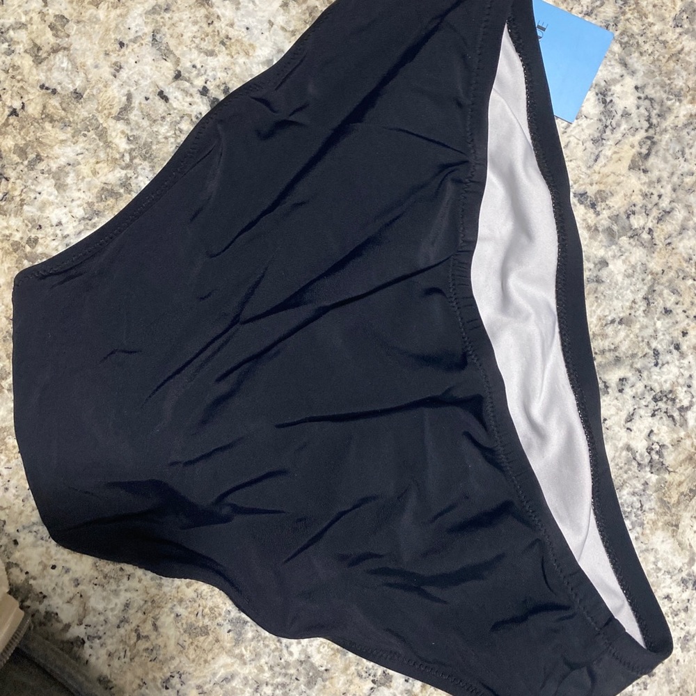 Black swim bottoms